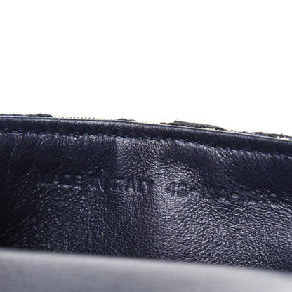 Christian Dior Oblique Nano Saddle Chain Pouch Blue 7 of 12