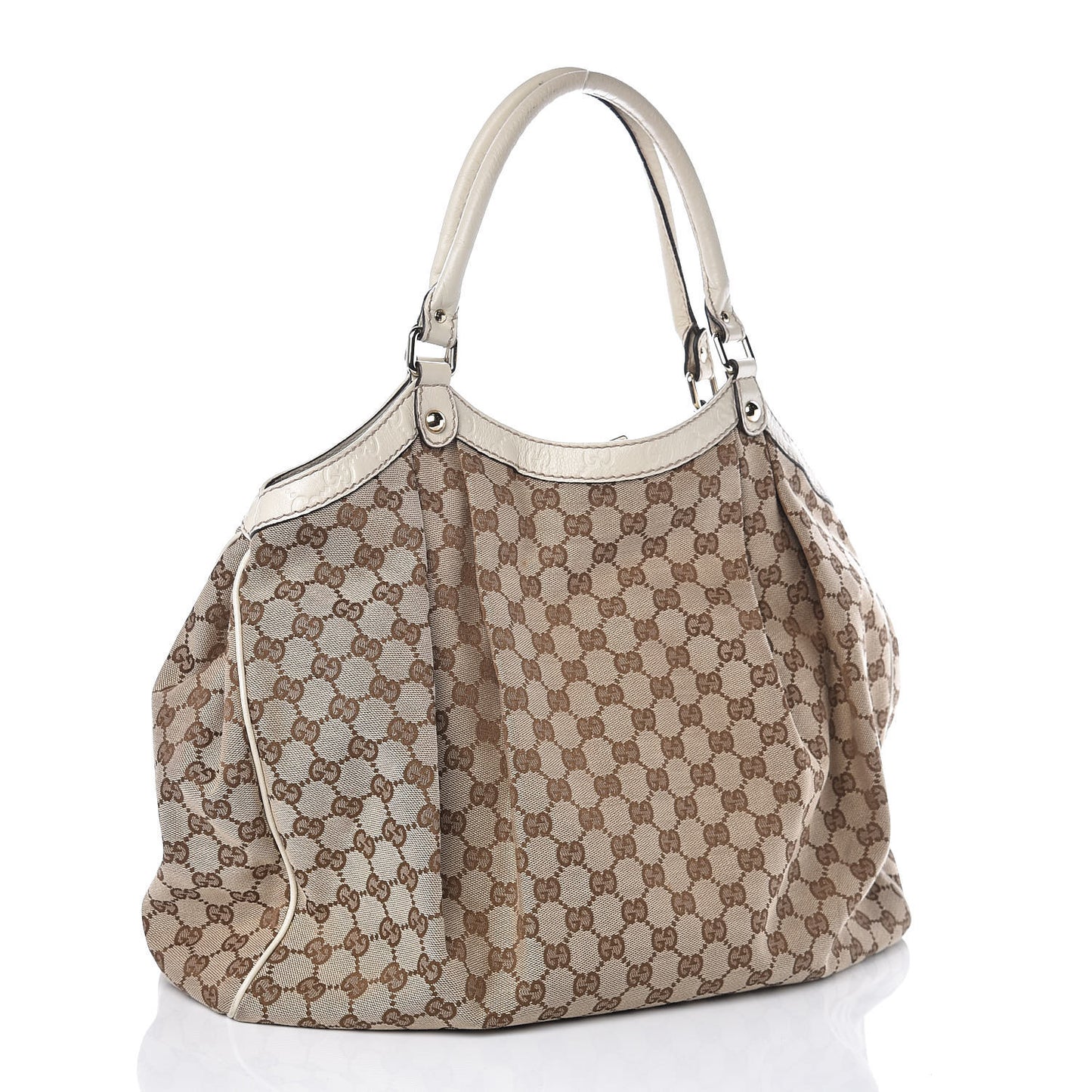 Monogram Large Sukey Tote Off White