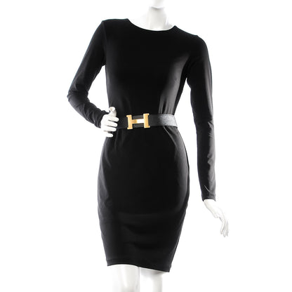 Hermes Epsom 42mm Constance 2 Belt 100 Etain Black 2 of 7