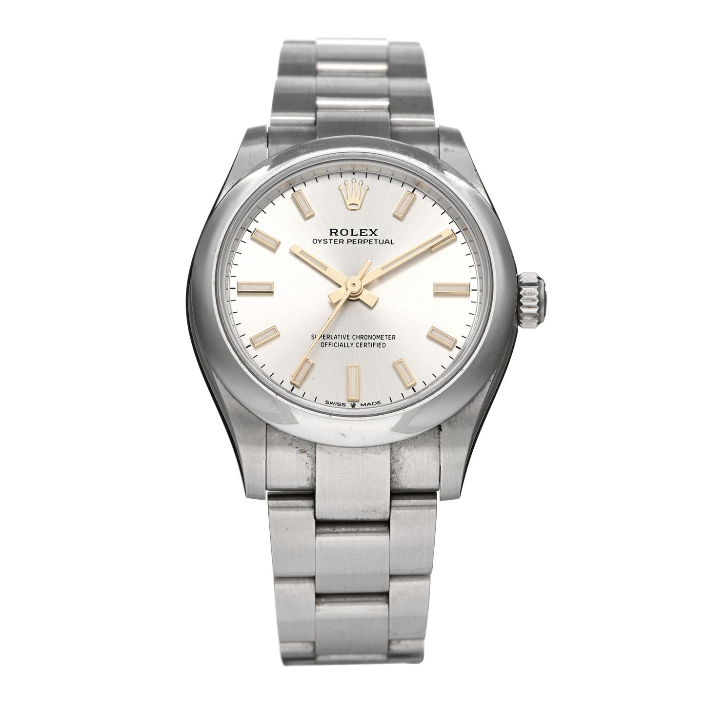 Stainless Steel 31mm Oyster Perpetual Watch Silver 277200