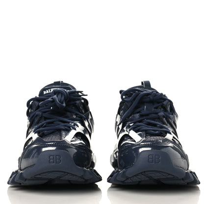 Balenciaga Mesh Nylon Mens Track Sneakers 39 Navy 3 of 10