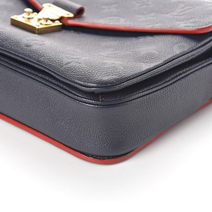 Louis Vuitton Empreinte Pochette Metis Marine Rouge 8 of 8