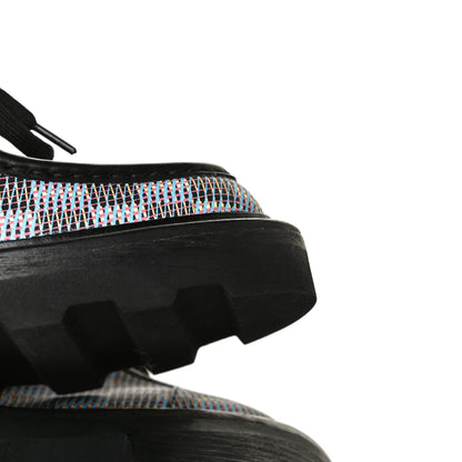 Louis Vuitton Damier LV Pop Beaubourg Platform Derby Shoes 35 Blue 11 of 11