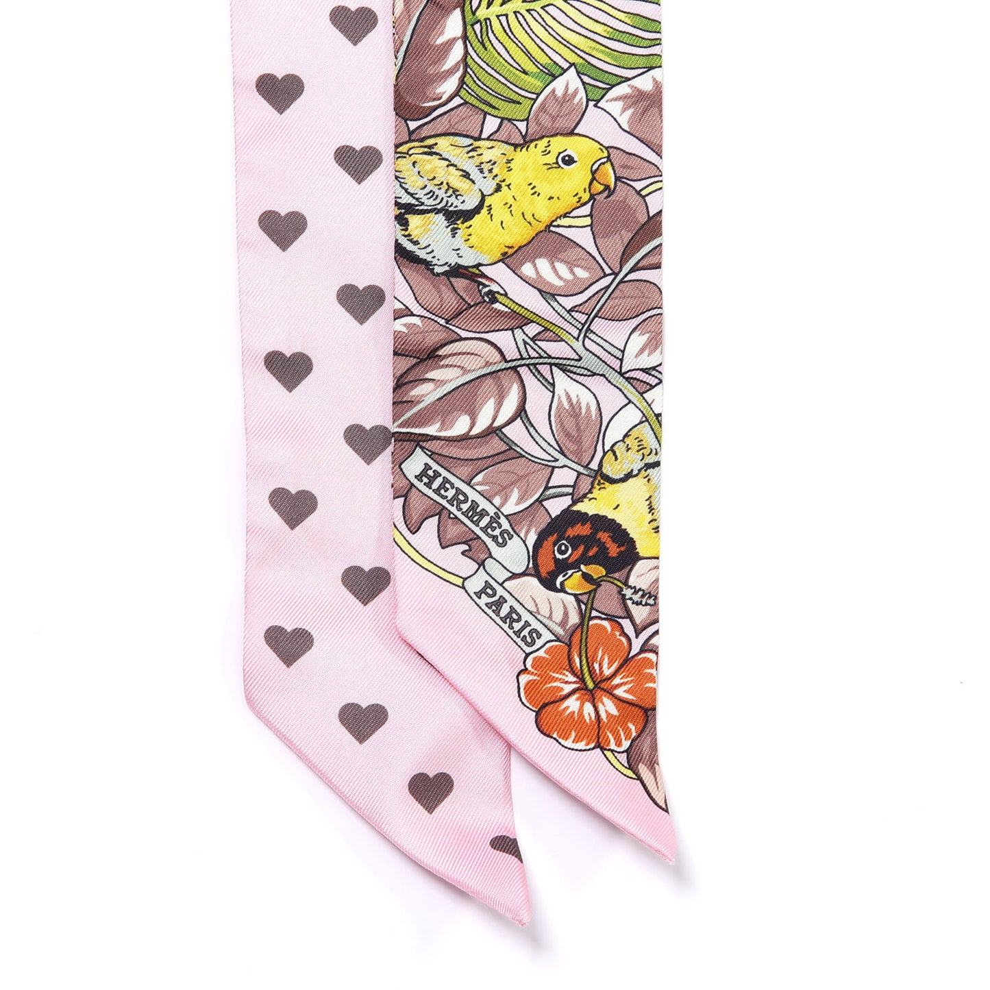 Silk Jungle Love Love Twilly Rose Pale Etoupe