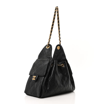 Chanel Caviar Quilted Small Chanel 25 Handbag Black 3 of 10