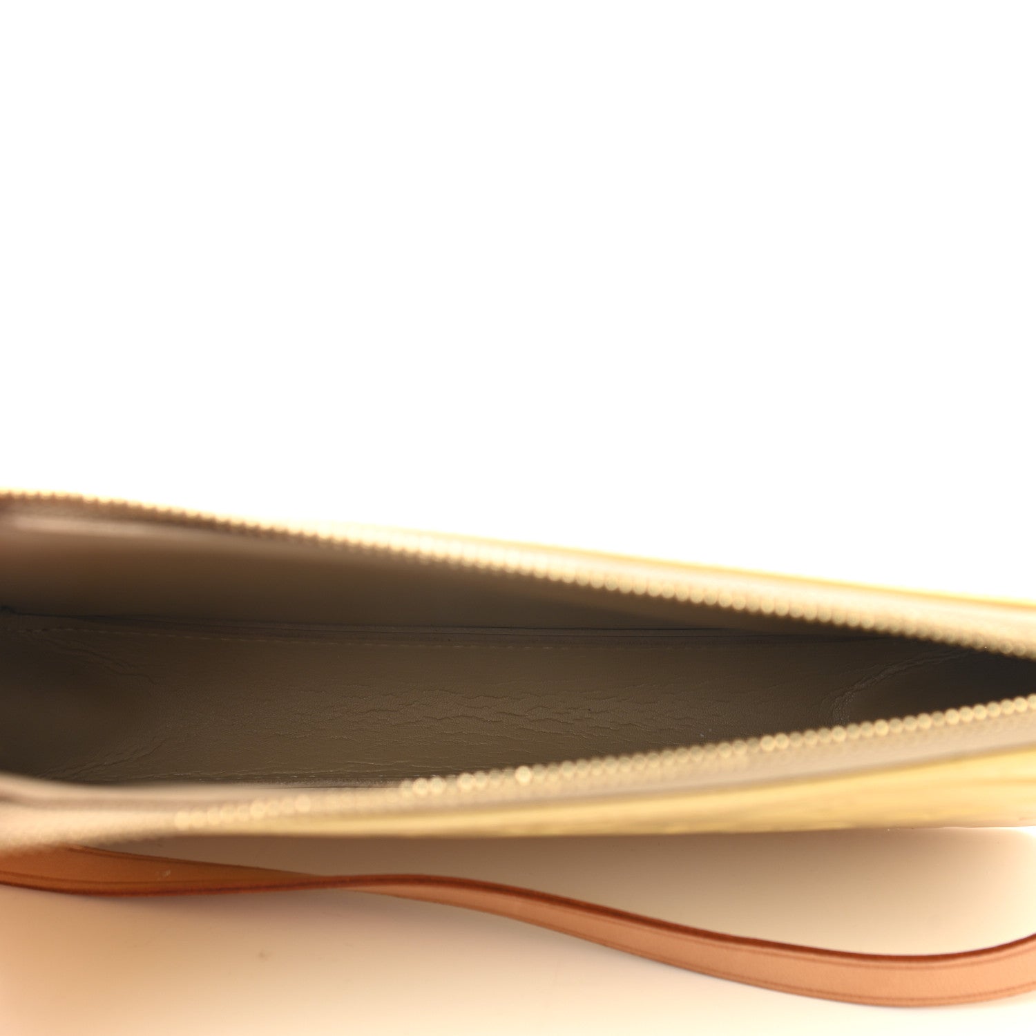 Louis Vuitton Vernis Lexington Pochette Yellow 5 of 9