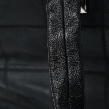 Chanel Caviar Square Stitched Tote Black 23 of 23