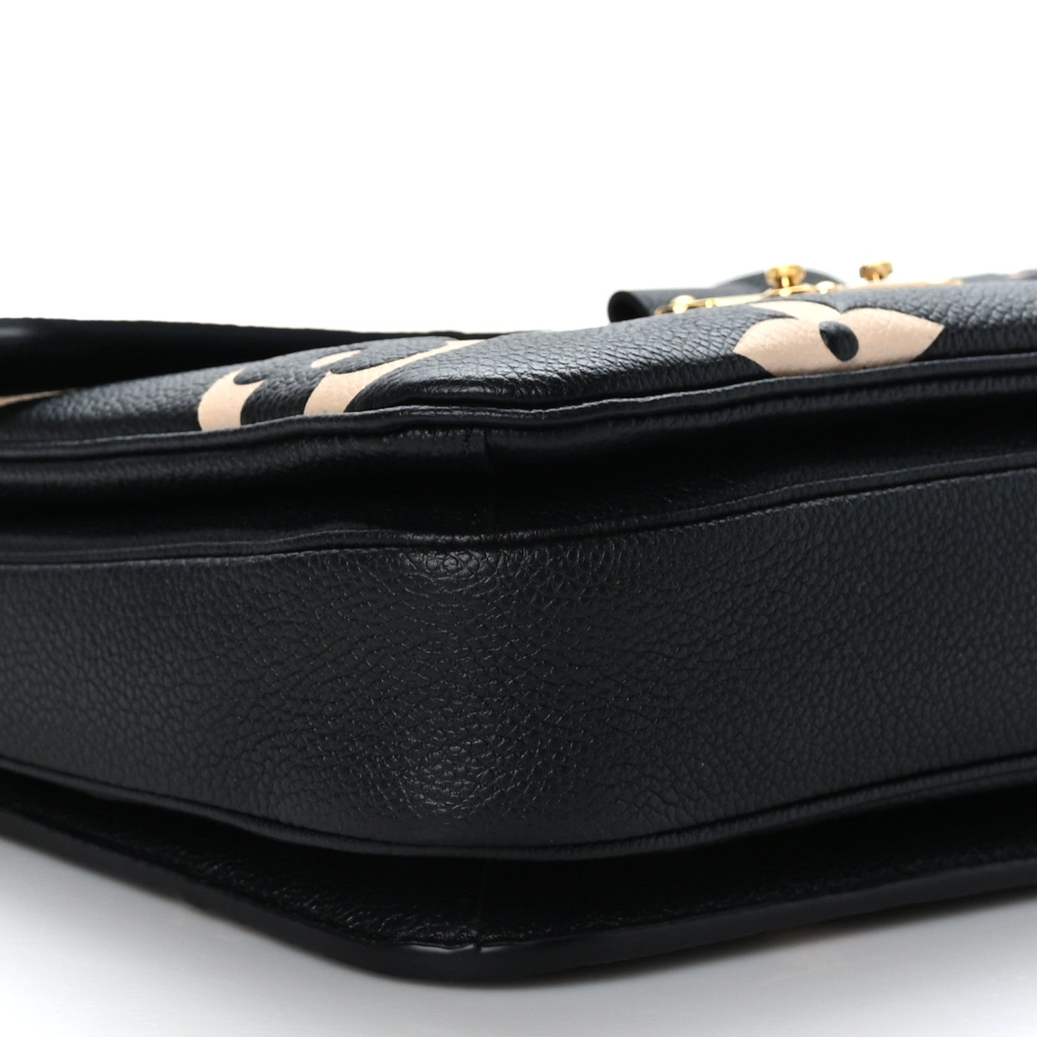 Louis Vuitton Empreinte Monogram Giant Pochette Metis Black Beige 7 of 8