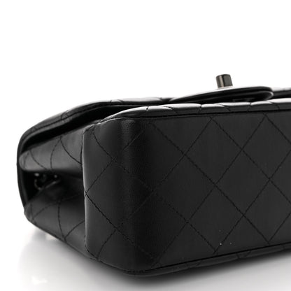 Chanel Lambskin Quilted Mini Square Flap So Black 9 of 10