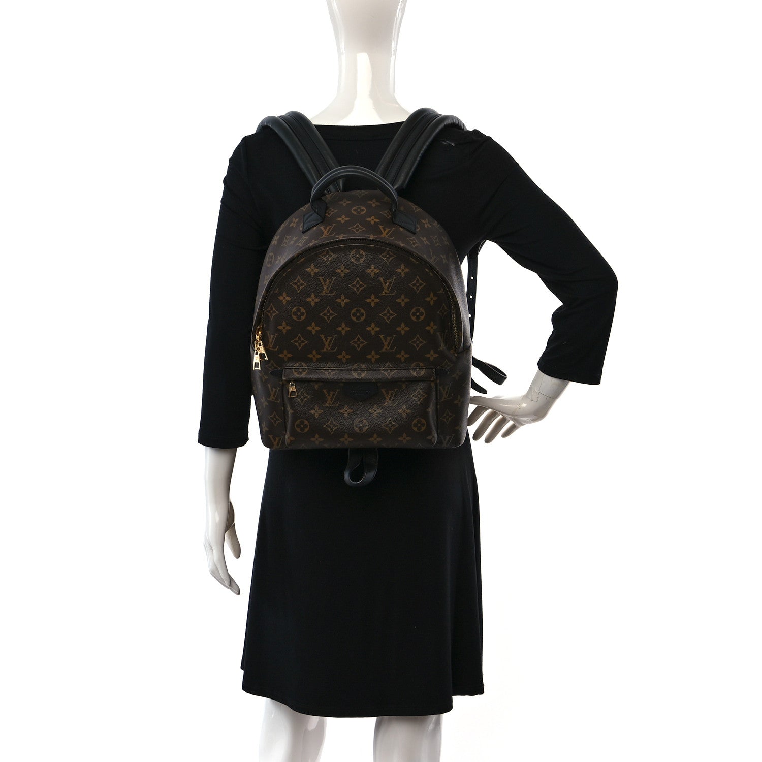 Louis Vuitton Monogram Palm Springs Backpack MM 2 of 9