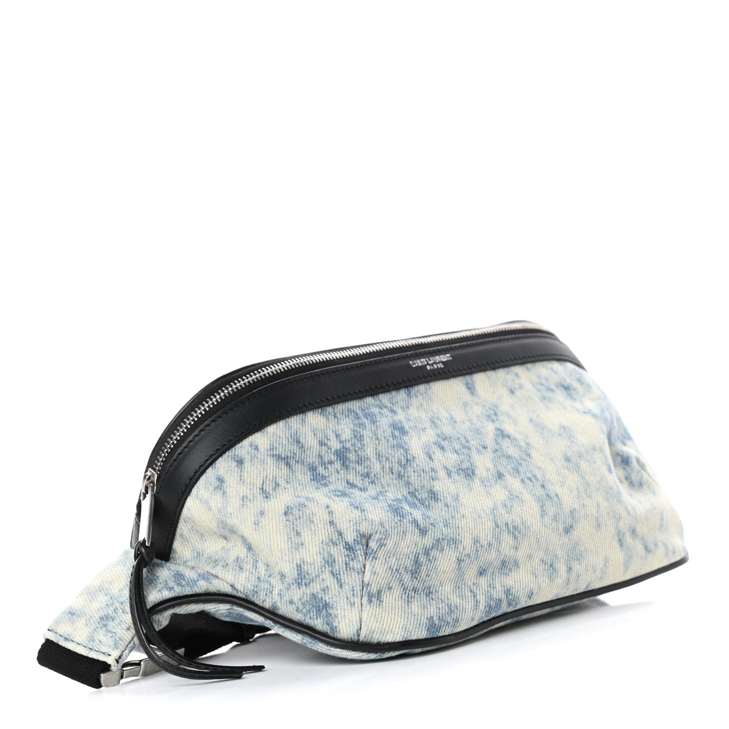 Saint Laurent Denim Grunge Belt Bag Faded Blue 3 of 4
