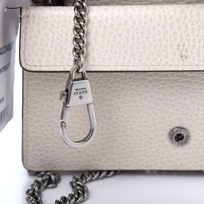 Gucci Dollar Calfskin Crystal Super Mini Dionysus Shoulder Bag Mystic White Black Diamond 9 of 14