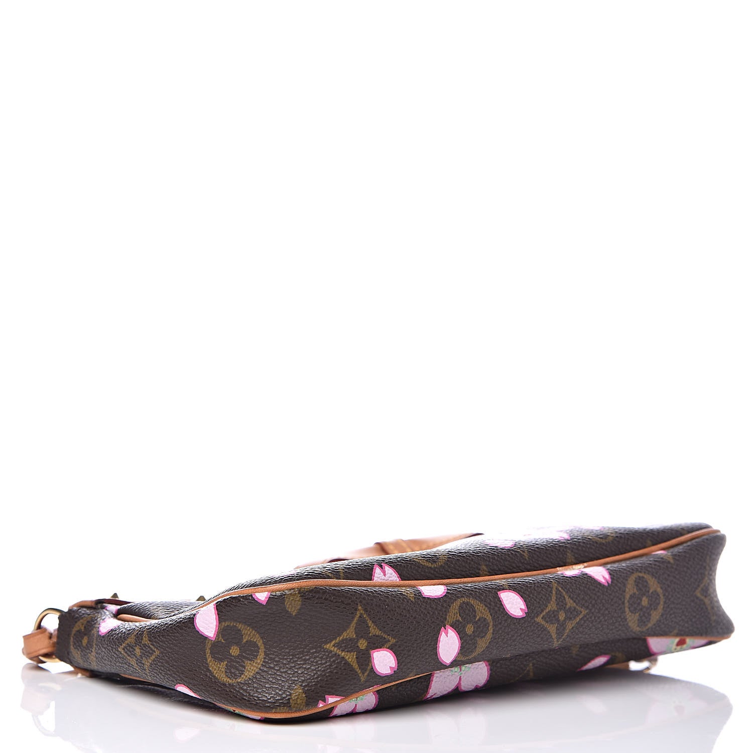 Louis Vuitton Monogram Cherry Blossom Pochette Accessories Brown 4 of 15