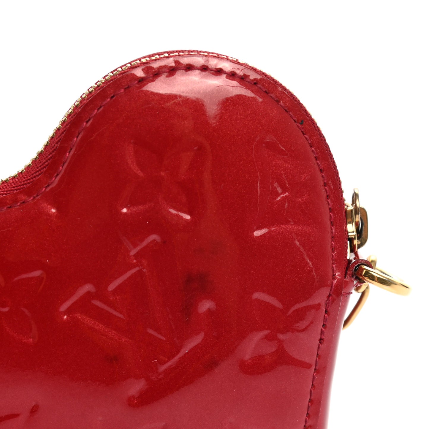 Vernis Coeur Heart Coin Purse Pomme D'Amour