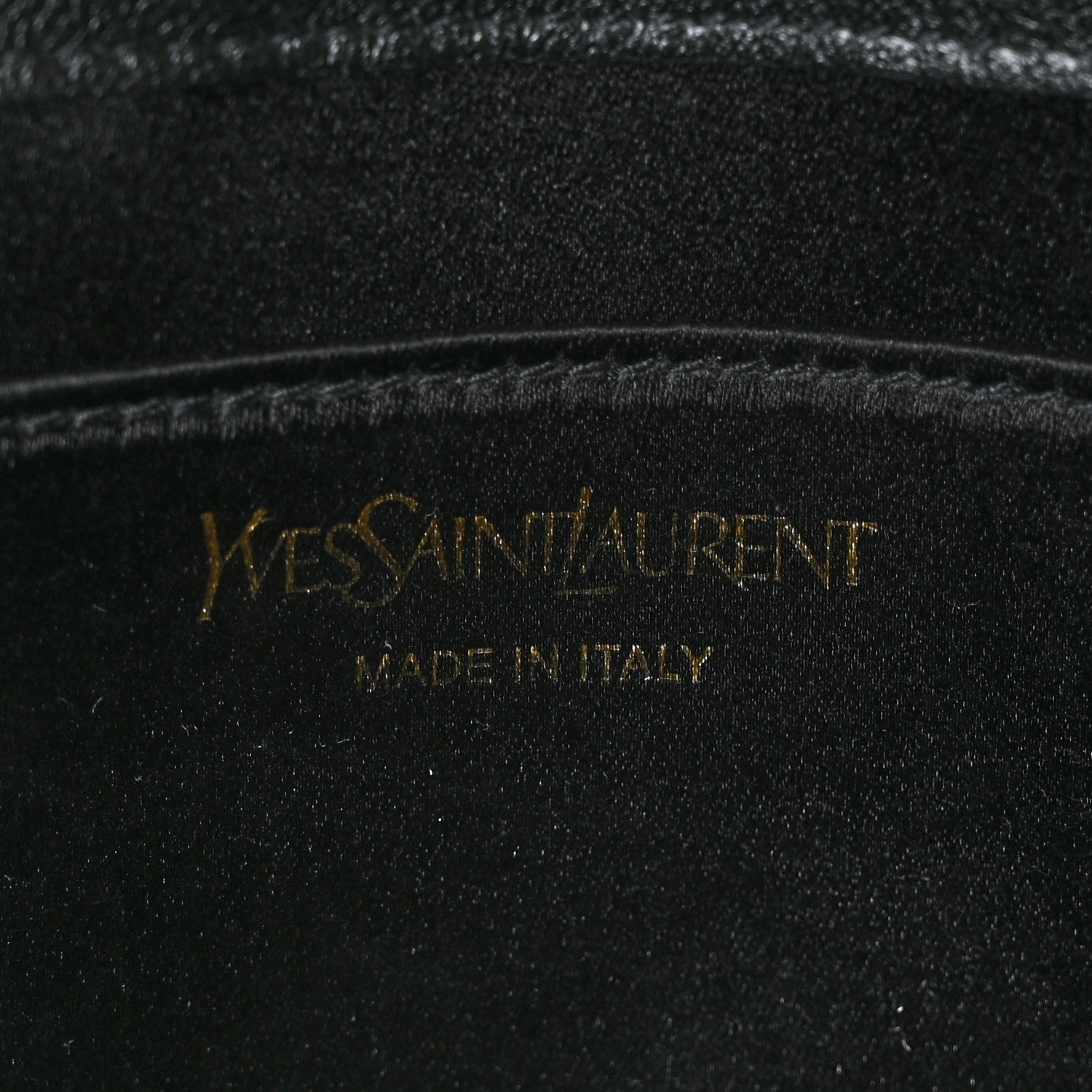 Saint Laurent Calfskin Monogram Large Belle De Jour Clutch Black 7 of 9