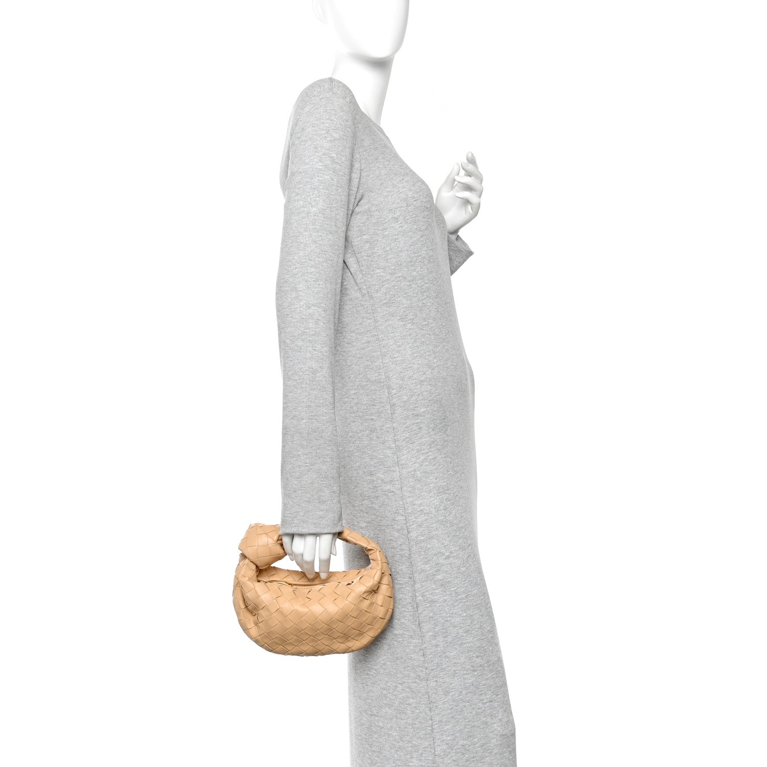 Bottega Veneta Nappa Intrecciato Mini Jodie Almond 1890356