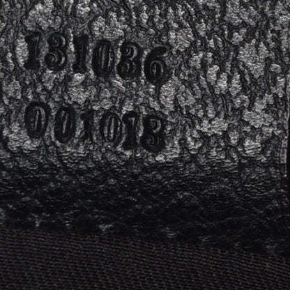 Gucci Pebbled Calfskin Web Bamboo Ring Hobo Black 7 of 7