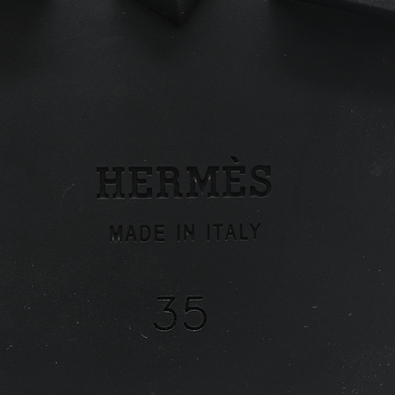 Hermes Calfskin Womens Faubourg Loafers 35 Black 7 of 10