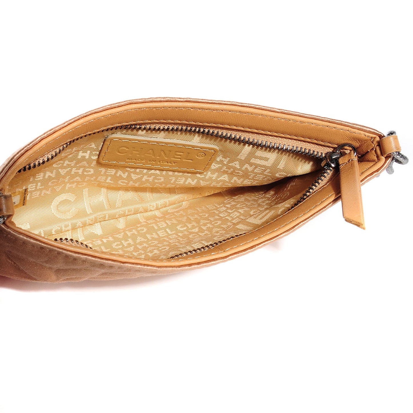 Satin Camellia Evening Bag Light Pink