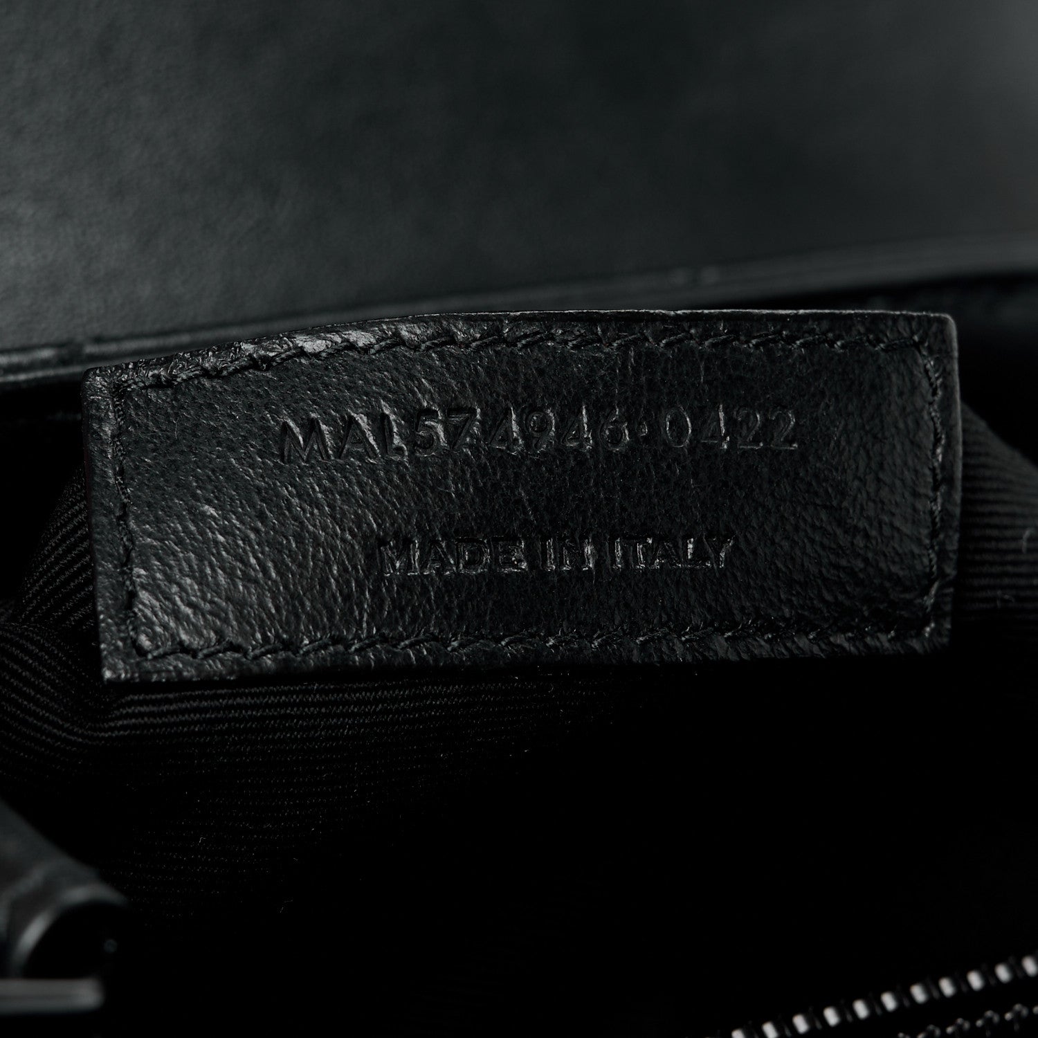 Saint Laurent Calfskin Y Quilted Monogram Monochrome Medium Loulou Chain Satchel Black 8 of 11