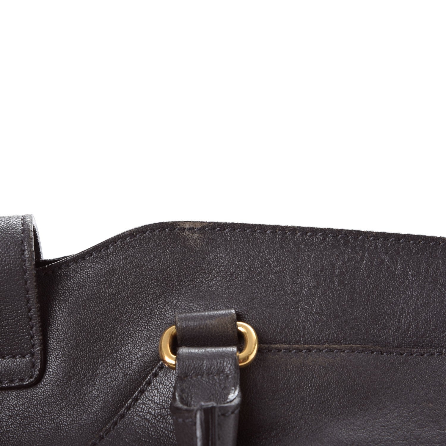 Saint Laurent Sheepskin Large Cabas ChYc Grey 14 of 14