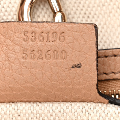 Gucci Pebbled Calfskin Medium Soho Chain Shoulder Bag Camelia 7 of 10