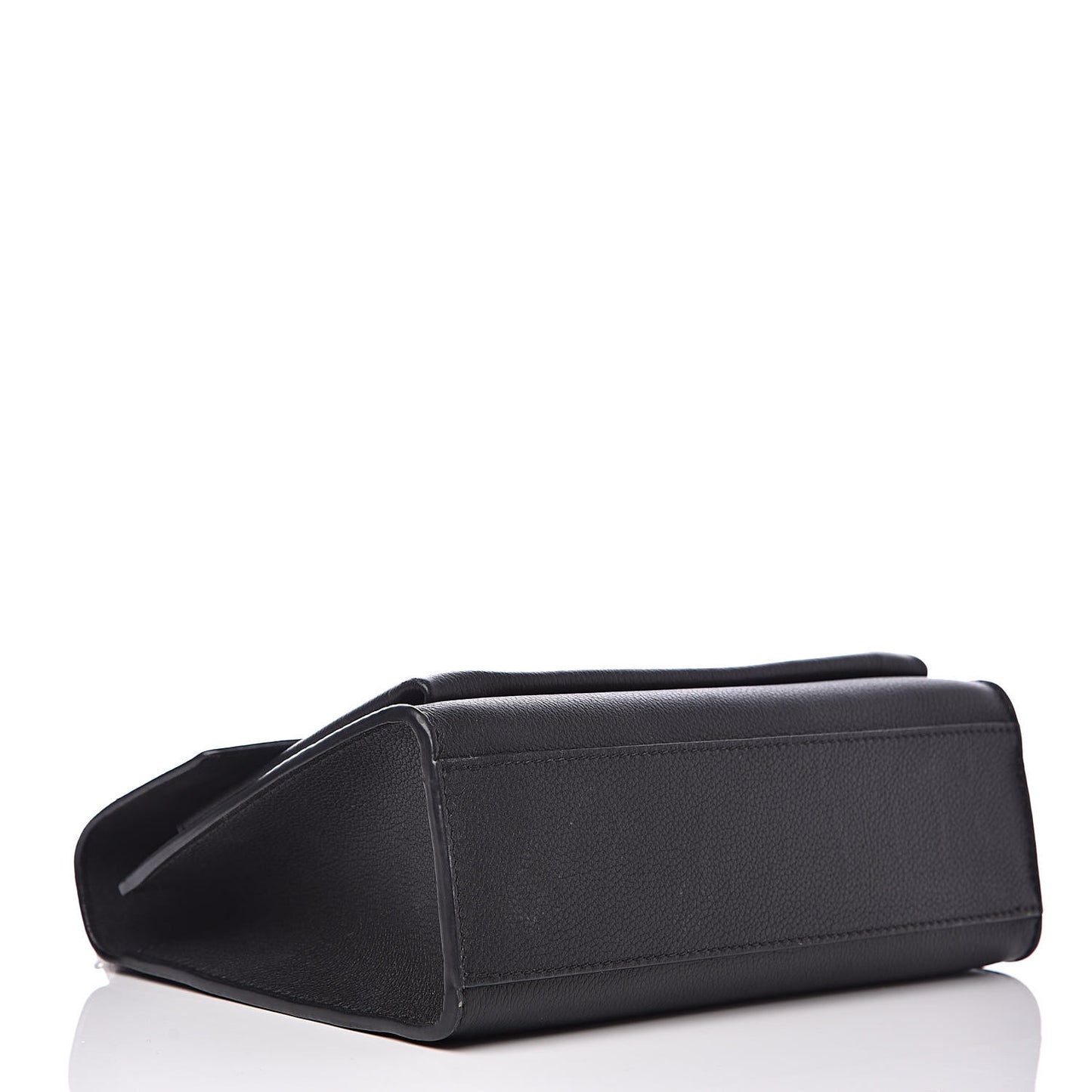 Soft Calfskin My Lockme Chain Bag BB Black