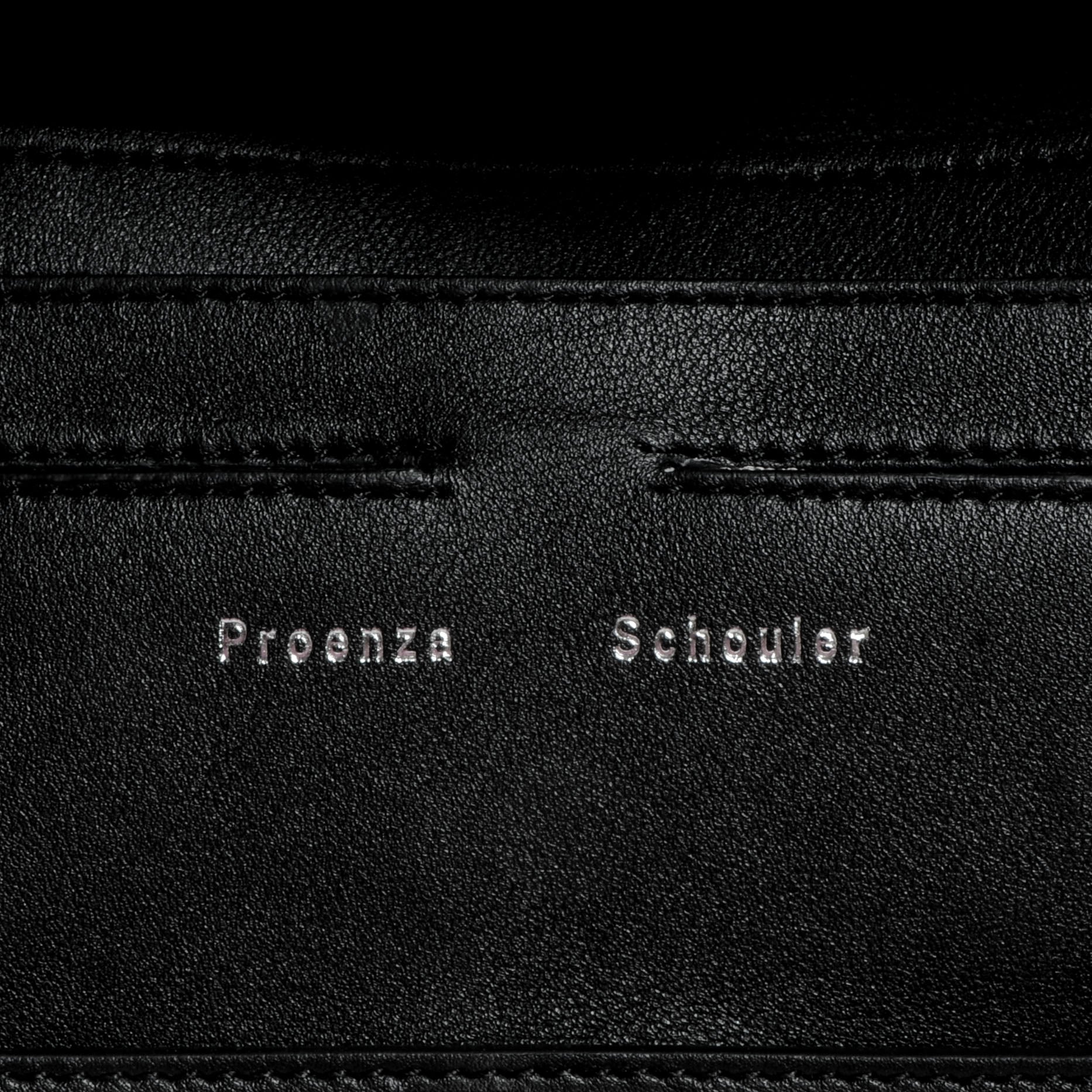 Proenza Schouler Smooth Calf PS11 Wristlet Clutch Black 7 of 12