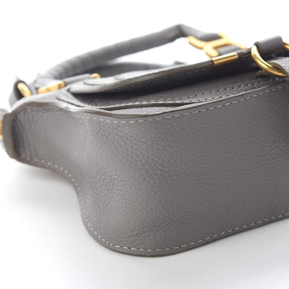 Chloe Calfskin Mini Marcie Satchel Cashmere Grey 8 of 9