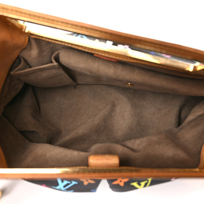 Louis Vuitton Monogram Multicolor Judy GM Black 5 of 8