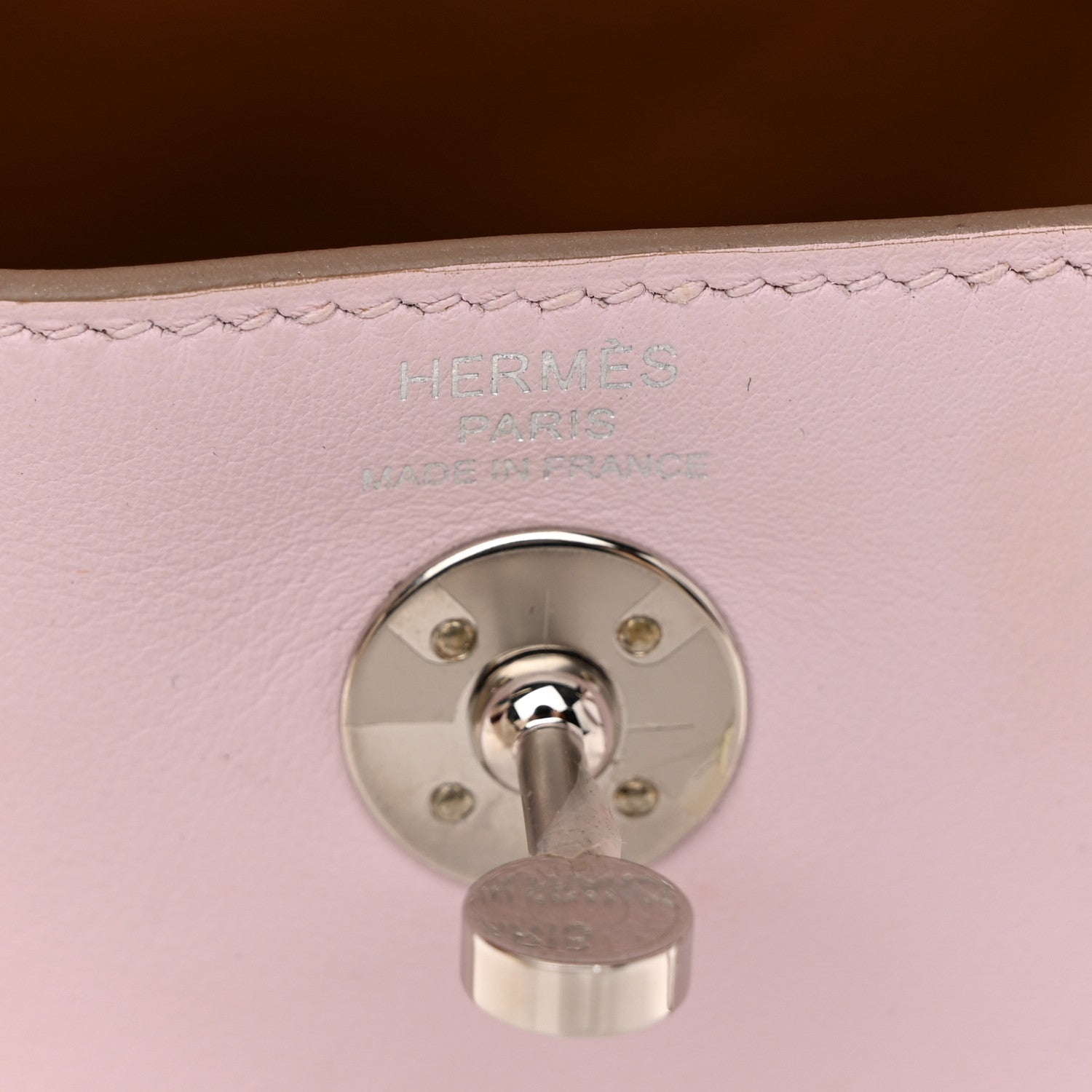 Hermes Swift Verso Mini Lindy 20 Mauve Pale Gold 6 of 11