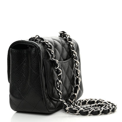 Chanel Caviar Quilted Mini Square Flap Black 3 of 11