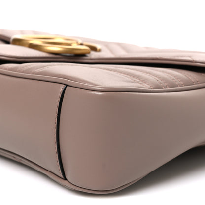 Gucci Calfskin Matelasse Medium GG Marmont Shoulder Bag Porcelain Rose 10 of 10