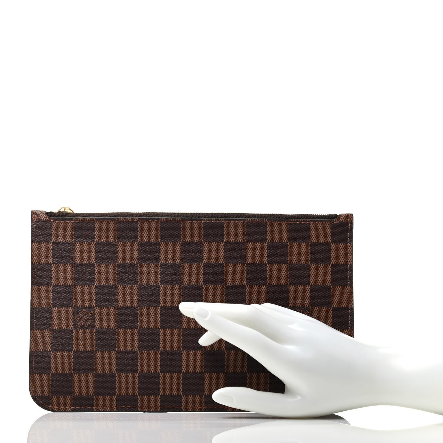 Louis Vuitton Damier Ebene Neverfull MM GM Pochette 2 of 7