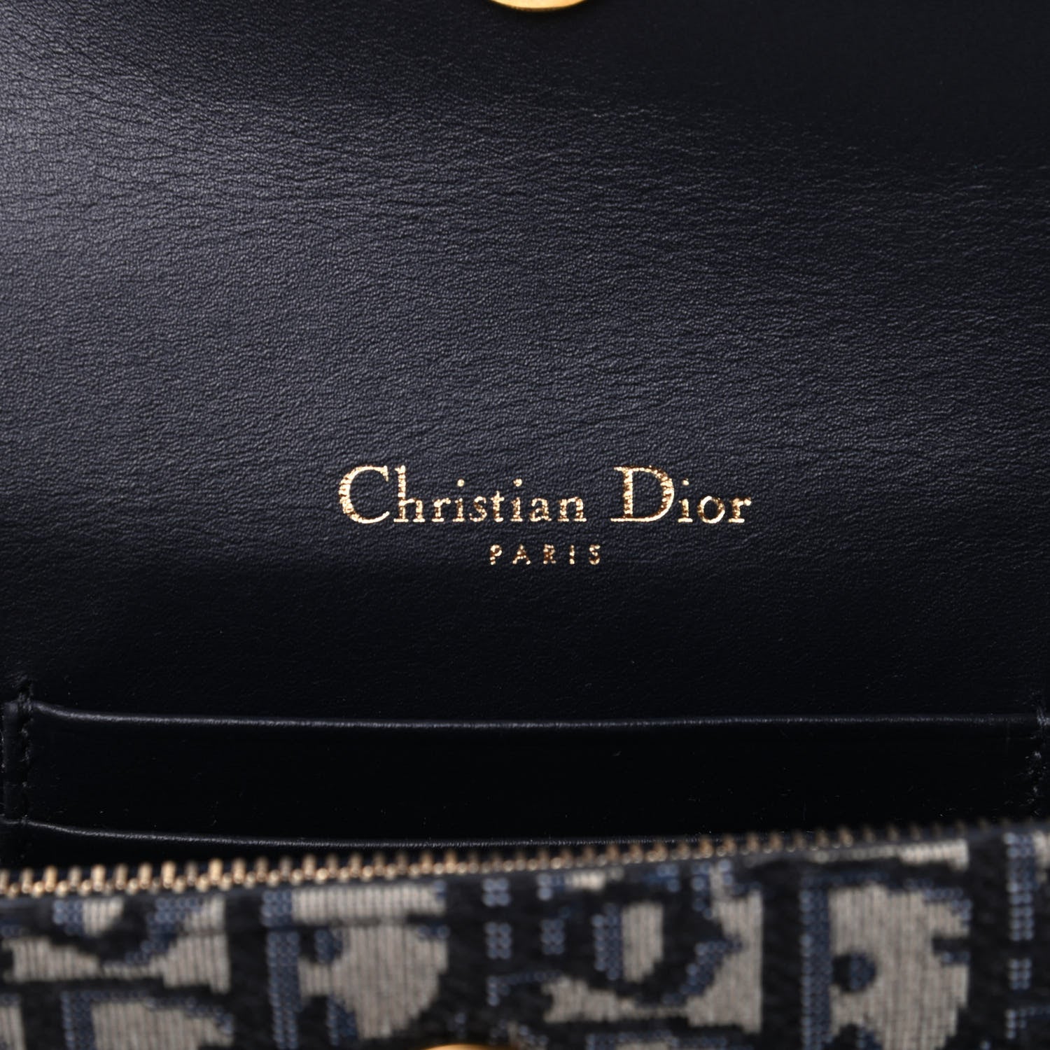 Christian Dior Oblique Saddle Belt Bag Blue 6 of 10