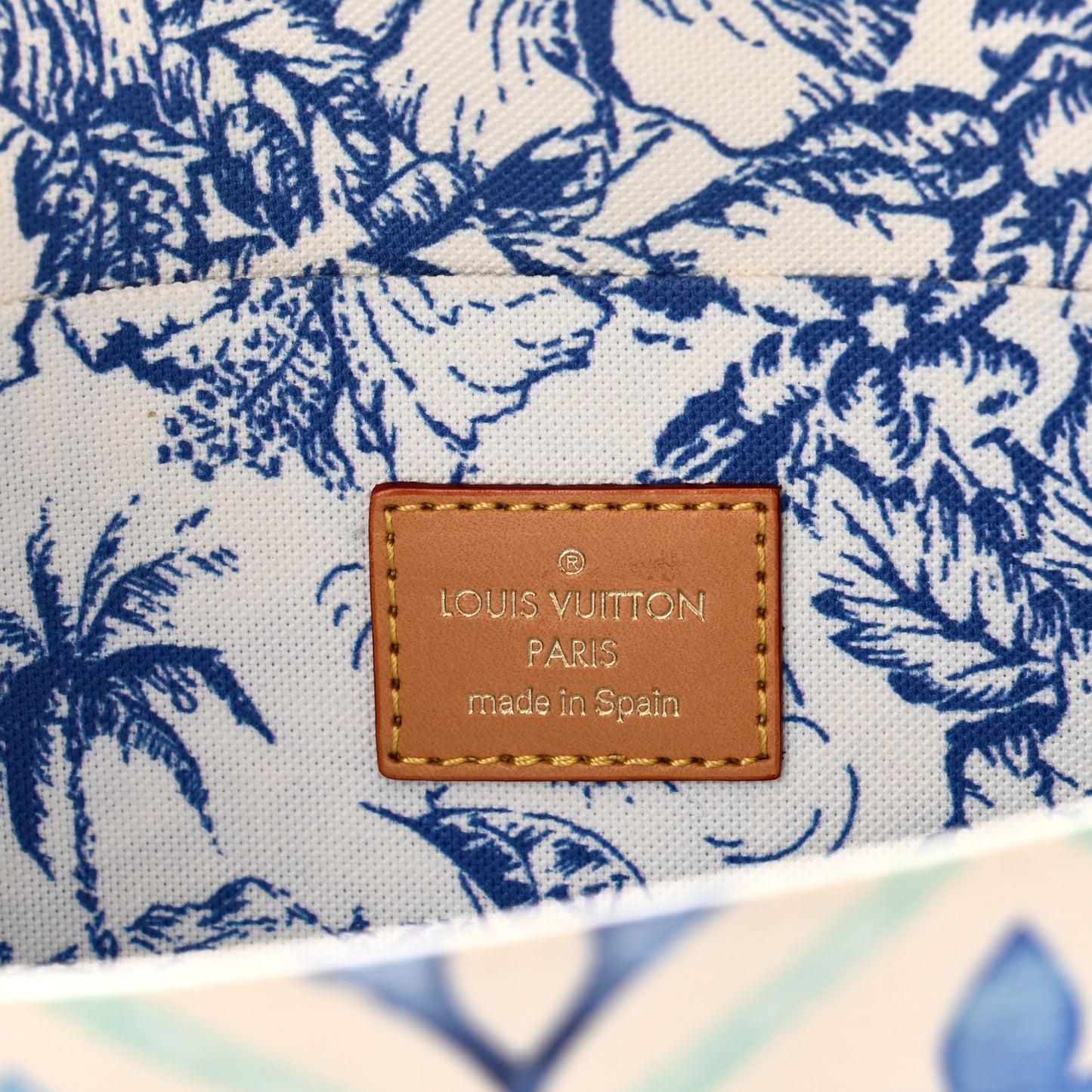 Monogram Giant By The Pool 2.0 Felicie Pochette Chain Wallet Lagoon Blue Lagoon Blue