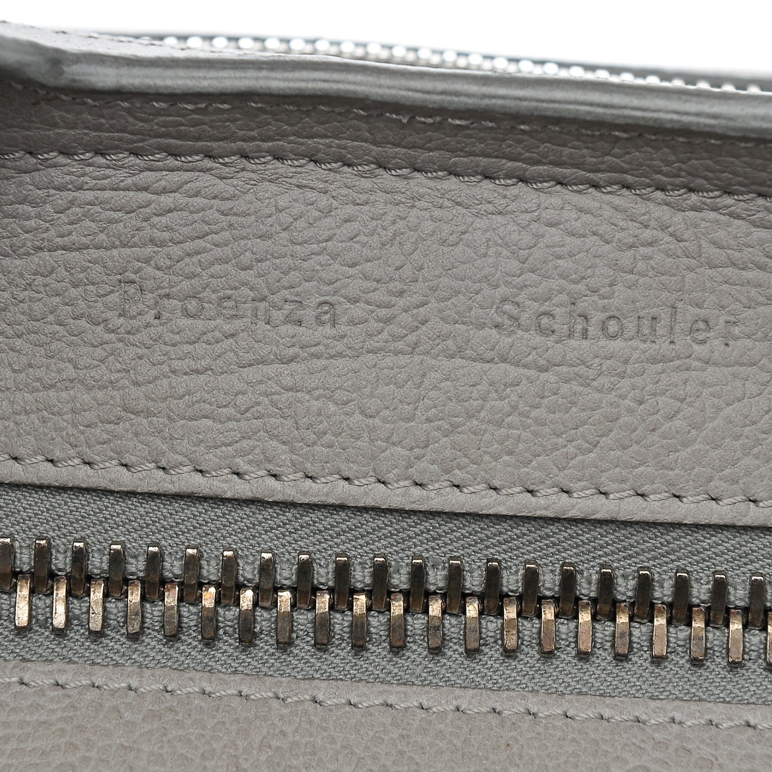 Proenza Schouler Vacchetta Calfskin Small PS13 Satchel Grey 6 of 10