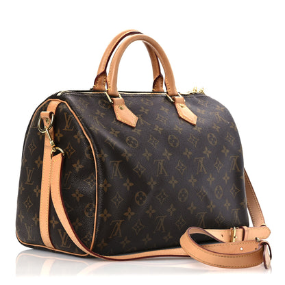 Louis Vuitton Monogram Speedy Bandouliere 30 3 of 14