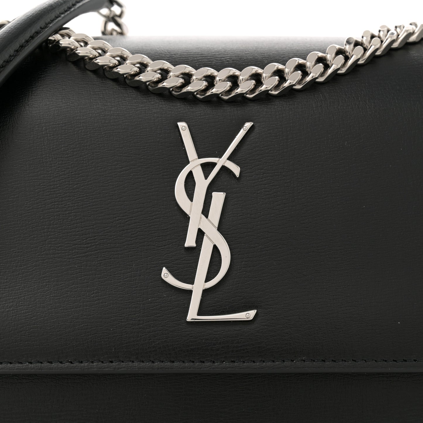 Calfskin Medium Monogram Sunset Black