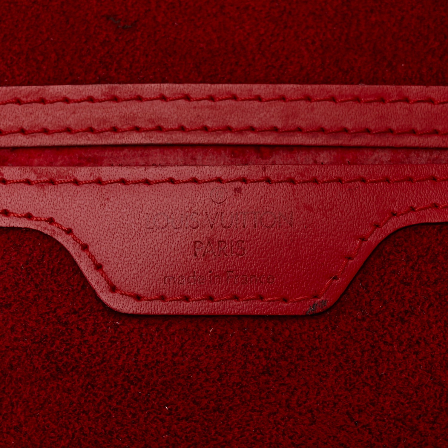 Louis Vuitton Epi Mabillon Backpack Castillan Red 6 of 11