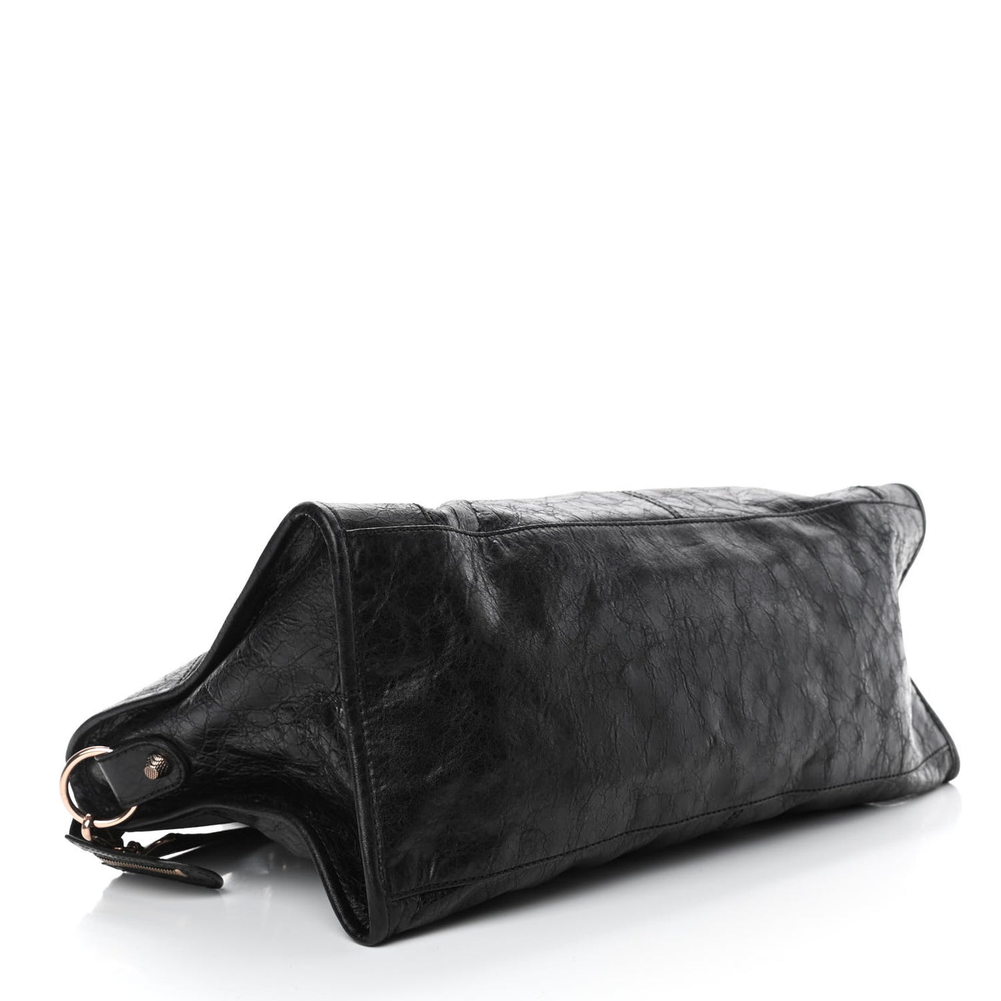 Agneau Giant 12 Rose Gold Hardware Part Time Black
