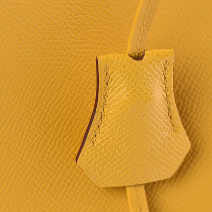 Hermes Epsom Birkin 35 Jaune Ambre 33 of 38