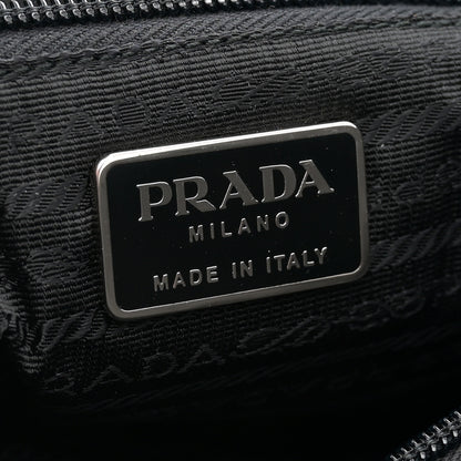 Prada Tessuto Nylon Saffiano Shopping Tote Black 6 of 11