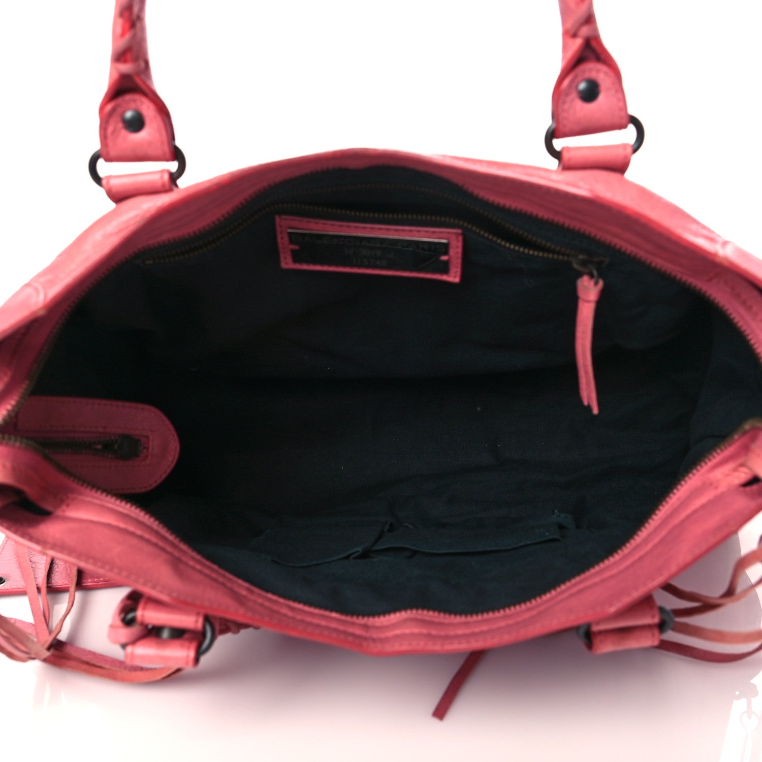 Balenciaga Agneau Classic Hardware City Rose Bombon Raspberry 5 of 12