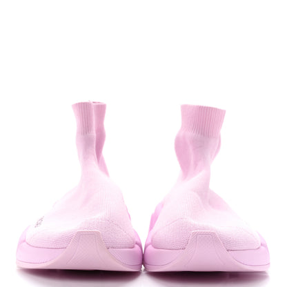 Balenciaga Technical 3D Recycled Knit Womens Speed 2.0 Sneakers 36 Monocolor Light Pink 2 of 10