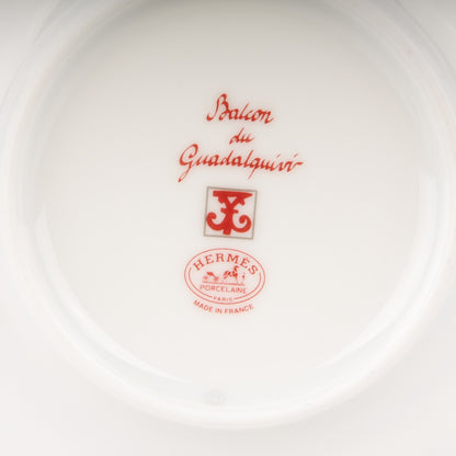 Hermes Porcelain Balcon du Guadalquivir Tea Cup and Saucer Set of 2 8 of 10