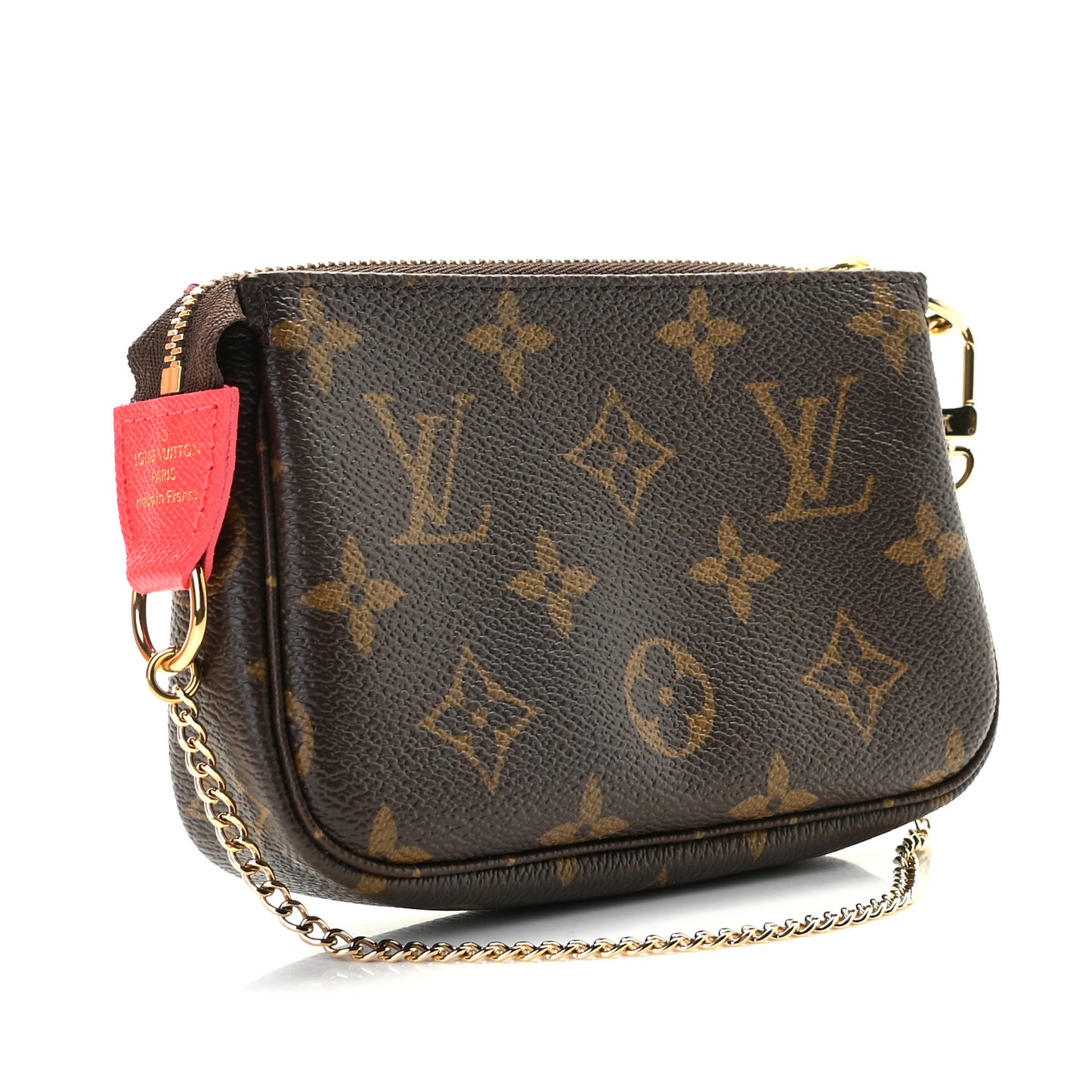 Monogram 2021 Christmas Animation London Mini Pochette Accessories Red
