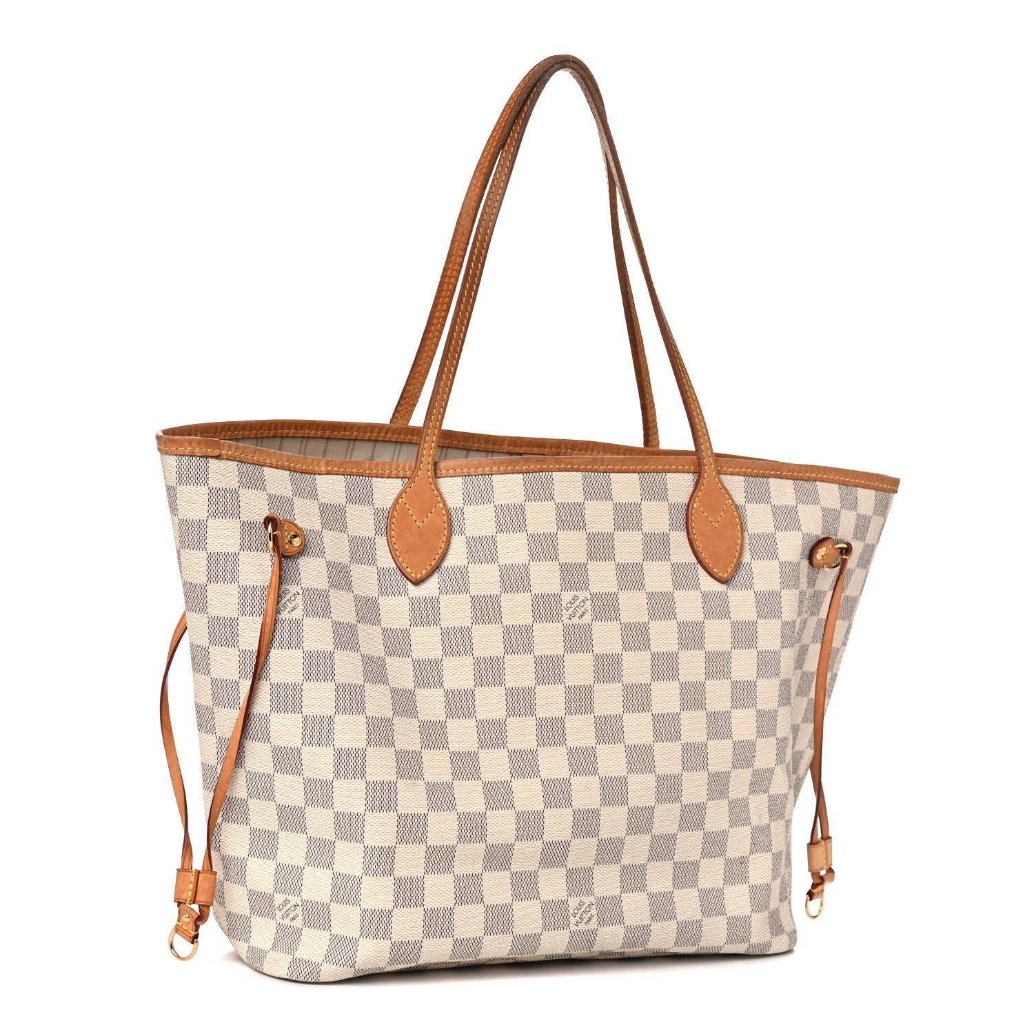 Louis Vuitton Damier Azur Neverfull MM 3 of 28