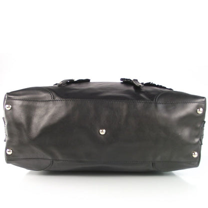Gucci Leather Ruffle Sabrina Boston Tote 5 of 9
