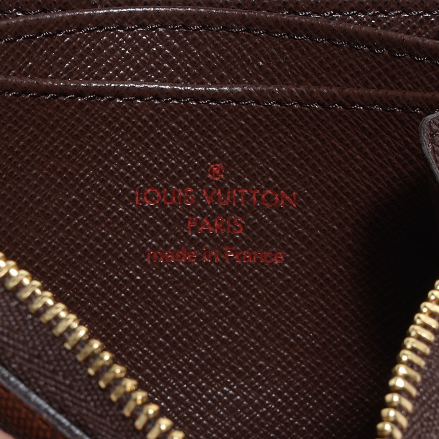 Damier Ebene Zippy Coin Purse